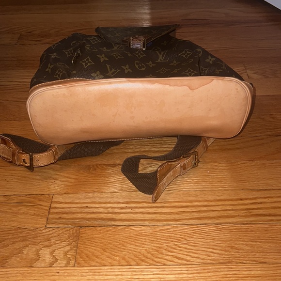 Vintage Montsouris Backpack Monogram Canvas GM - Picture 3 of 10